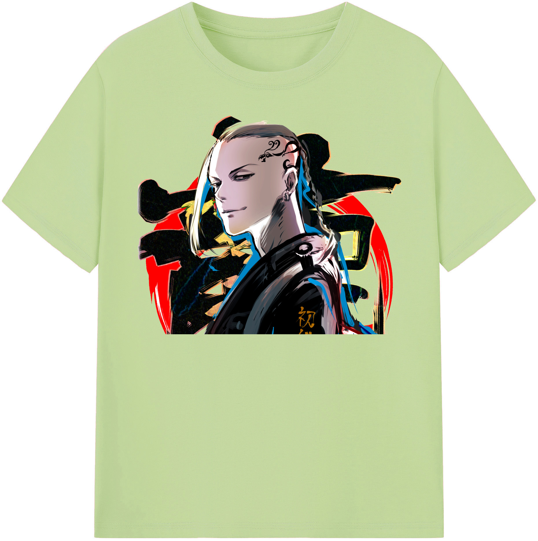 （画像用） 東京リベンジャーズ Tokyo Revengers 綿100％半袖Tシャツ（フロントプリント）